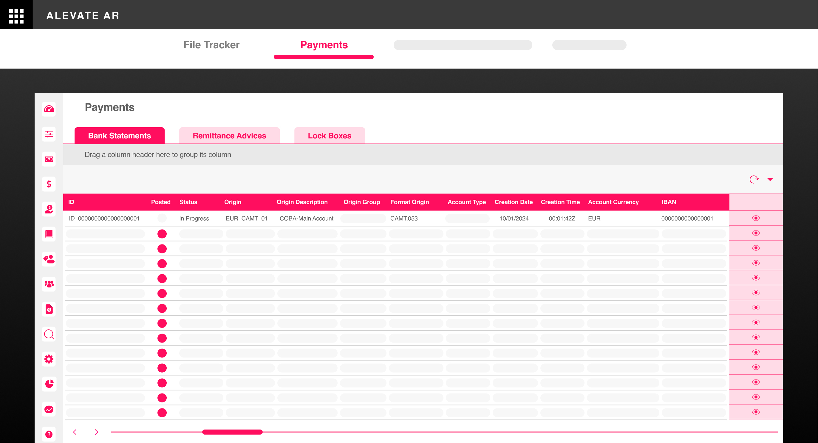 screenshot of Alevate AR